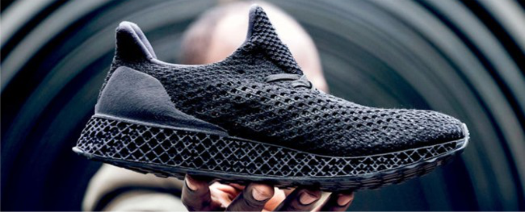 3D printer makes Adidas shoes