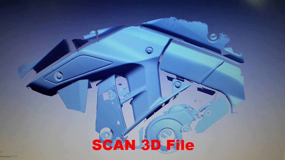 3D scanner for reverse engineering