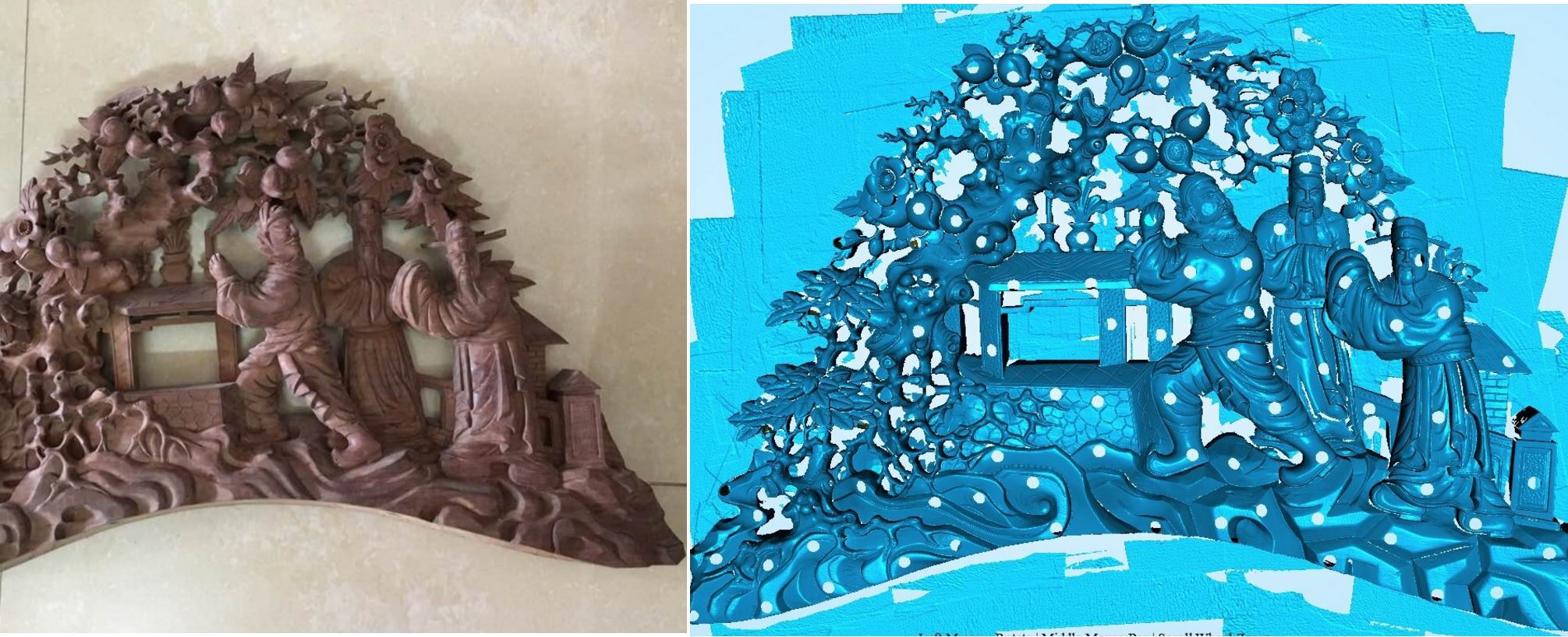 3D scanner for 2.5D wood carvings and reliefs | 3D scanner supplier