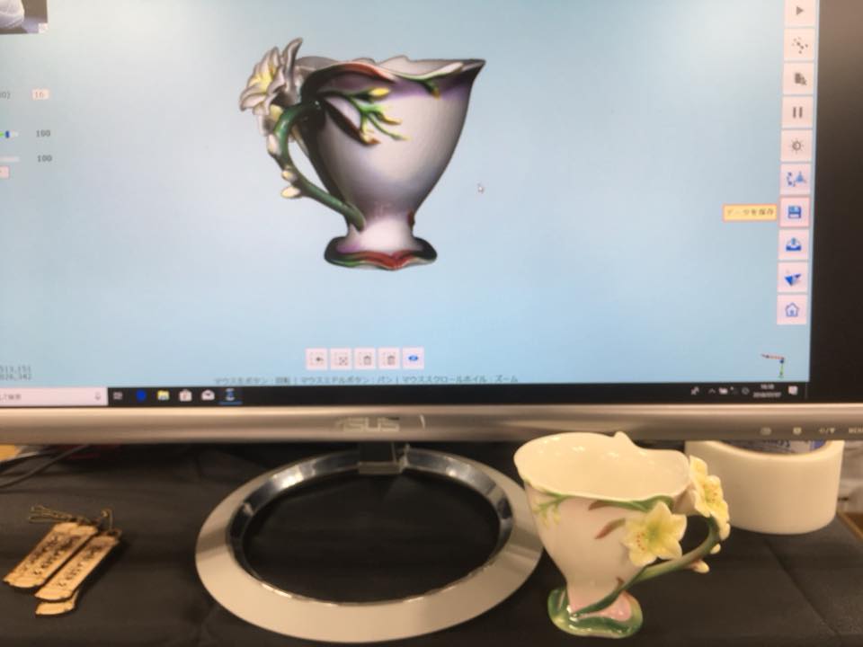 Using color 3D scanning on the EinScan SE/SP with the Discovery Pack option. Meets the latest needs for advertising renders and marketing...