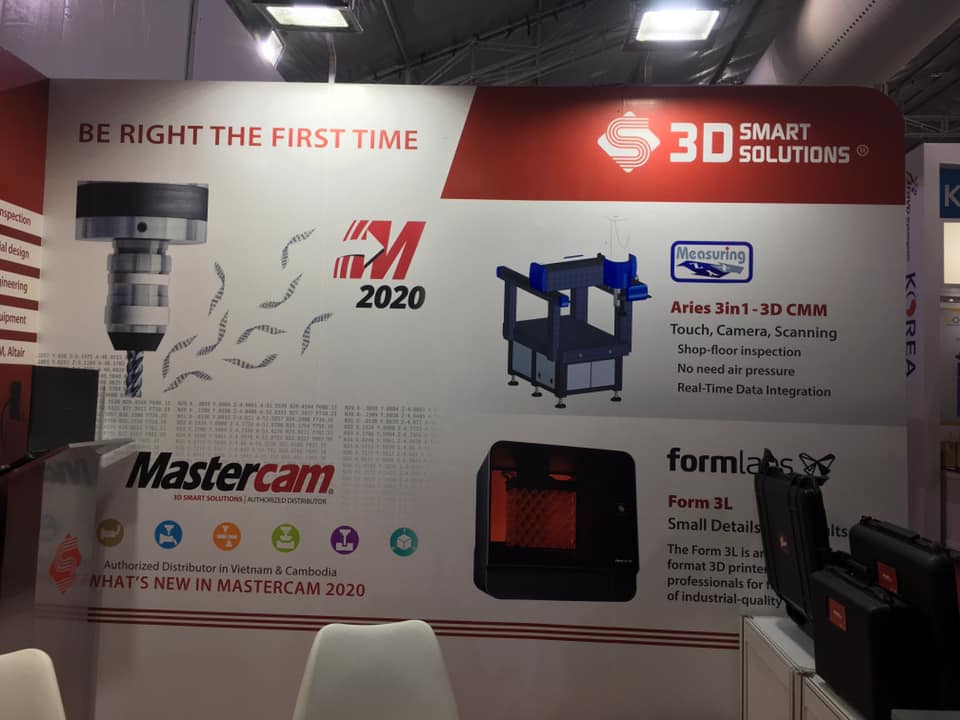 3DS at MTA 2019 as a long-time exhibitor. With 10 years of experience in 3D technology and a strong technical base, 3DS is a trusted Vietnamese representative at technology exhibitions like this one.