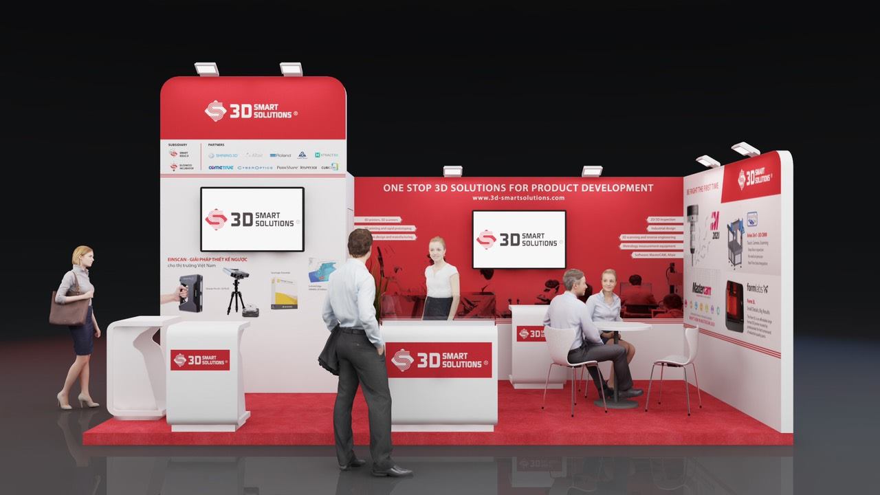3DS at MTA 2019 as a long-time exhibitor. With 10 years of experience in 3D technology and a strong technical base, 3DS is a trusted Vietnamese representative at technology exhibitions like this one.