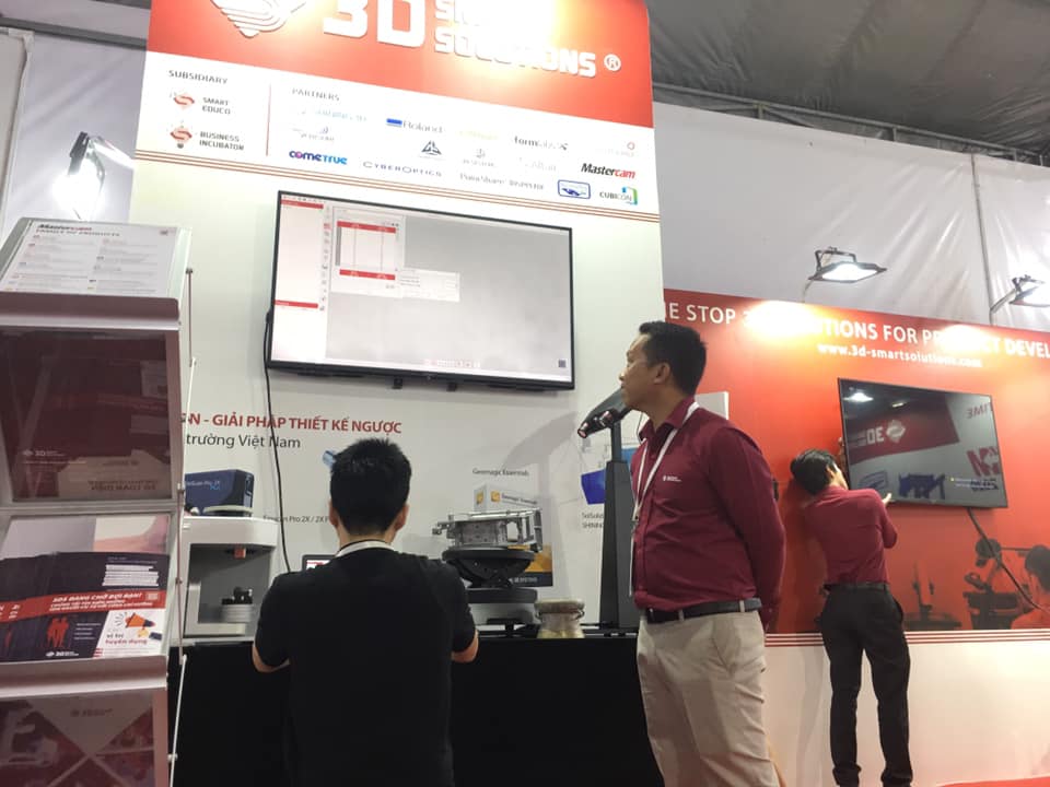3DS at MTA 2019 as a long-time exhibitor. With 10 years of experience in 3D technology and a strong technical base, 3DS is a trusted Vietnamese representative at technology exhibitions like this one.