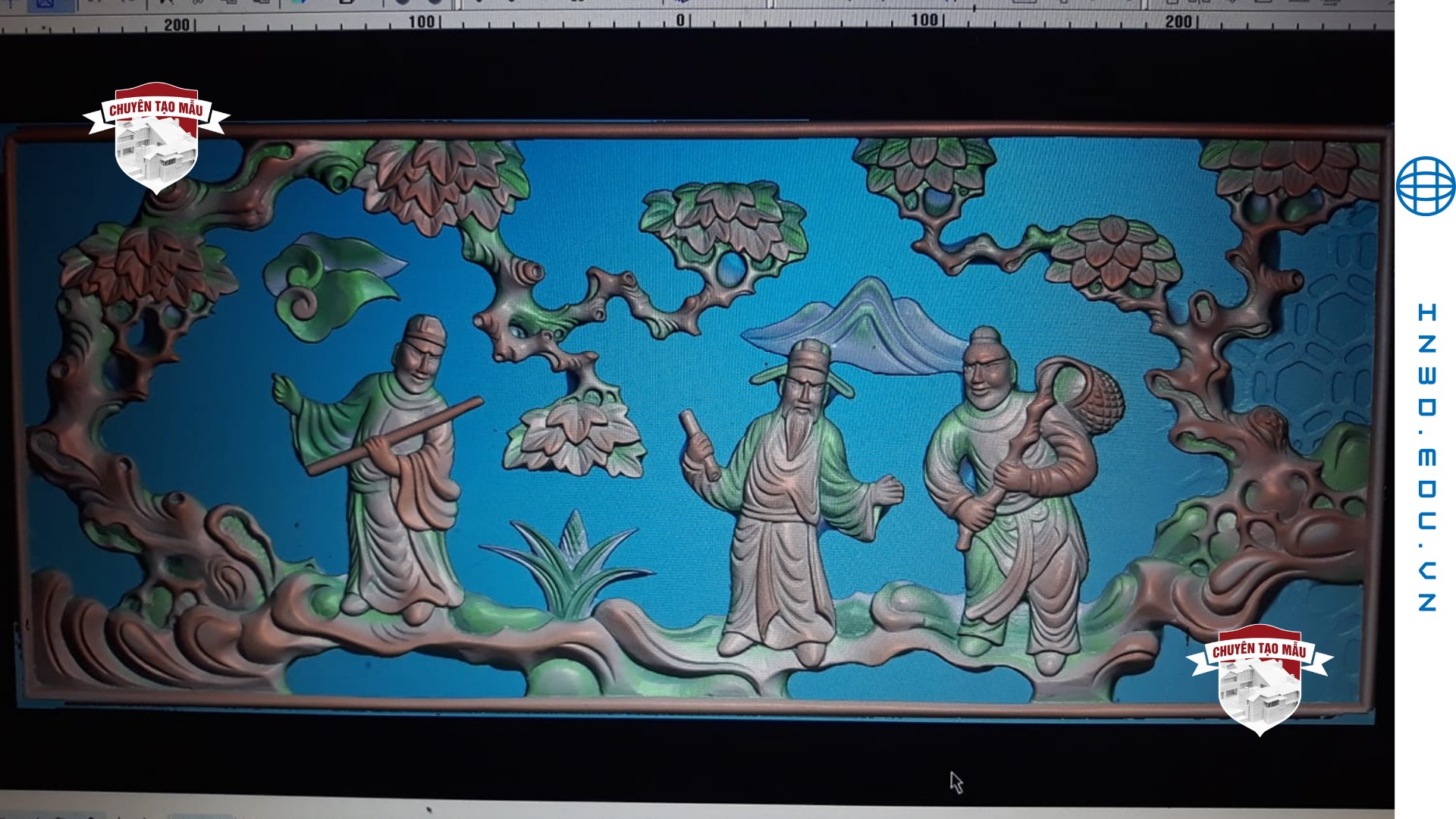 in 3D y sinh 2