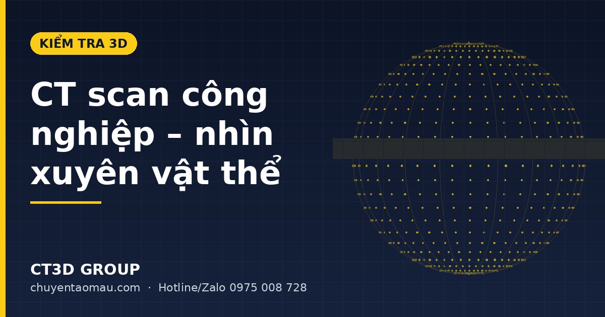 Industrial CT Scanning: Non-Destructive 3D X-ray Inspection