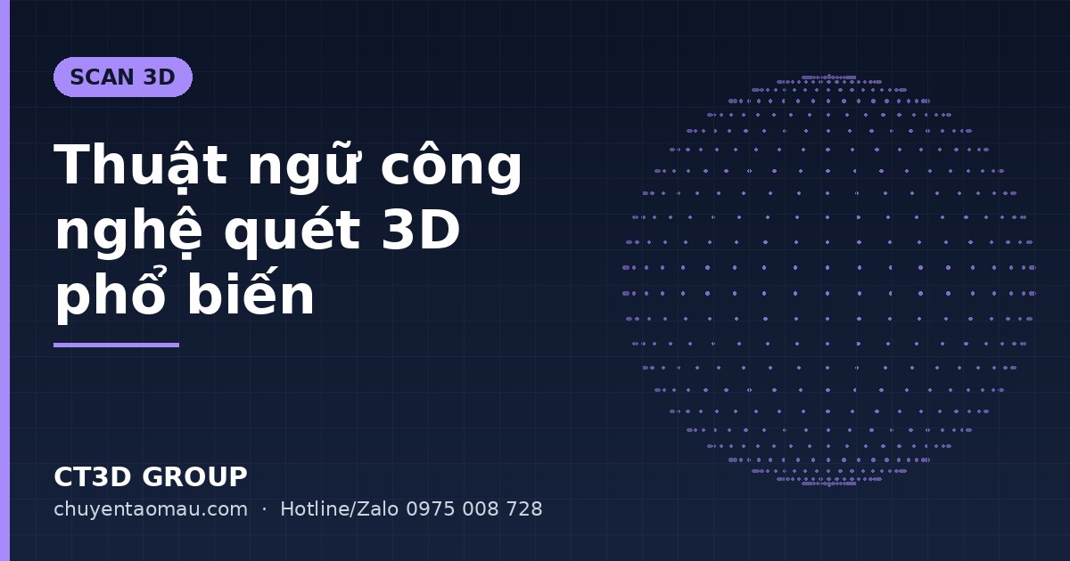 Common 3D Scanning Technology Terms
