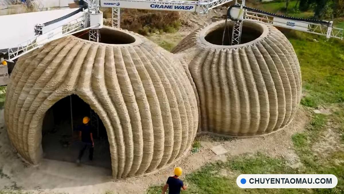 3D-Printed Houses in 2026: ICON Raises 200 Million USD, Three Printers Build Shopping Center Walls